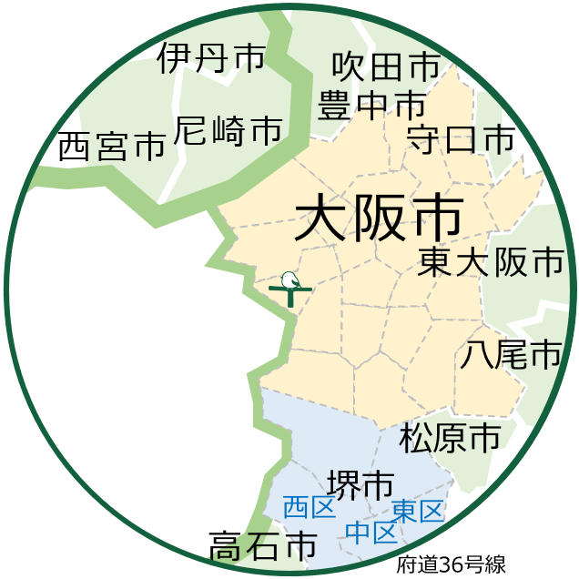 対応エリア地図